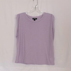 Express‎ Lavender Muscle Tee